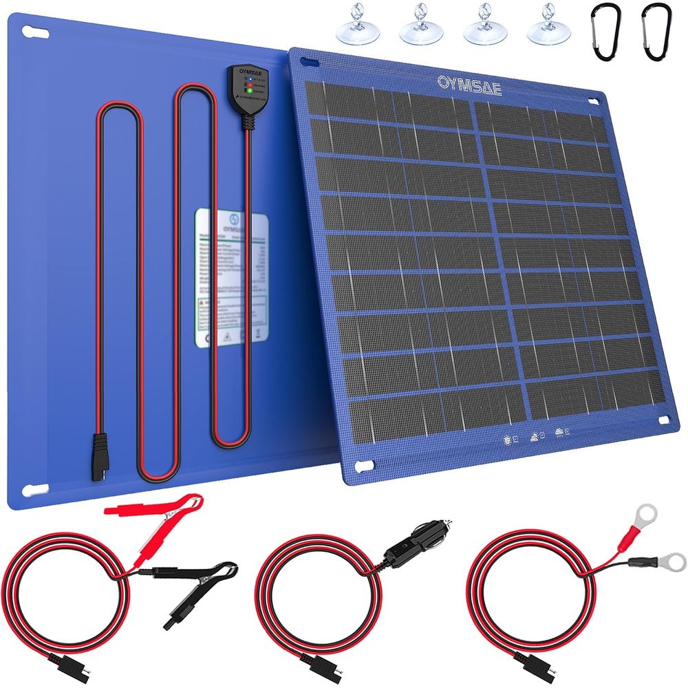 Car Charger - Przenośna ładowarka solarna do akumulatorów samochodowych