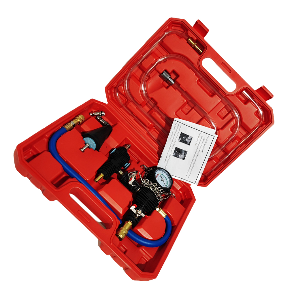 Car Vacuum - Narzędzie do odpowietrzania chłodnicy samochodowej, zestaw
