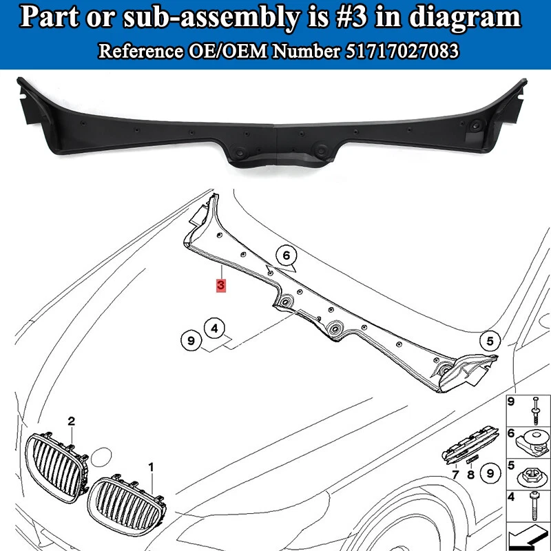 Car Wiper - 1 Zestaw Części Samochodowych Osłona Wycieraczek