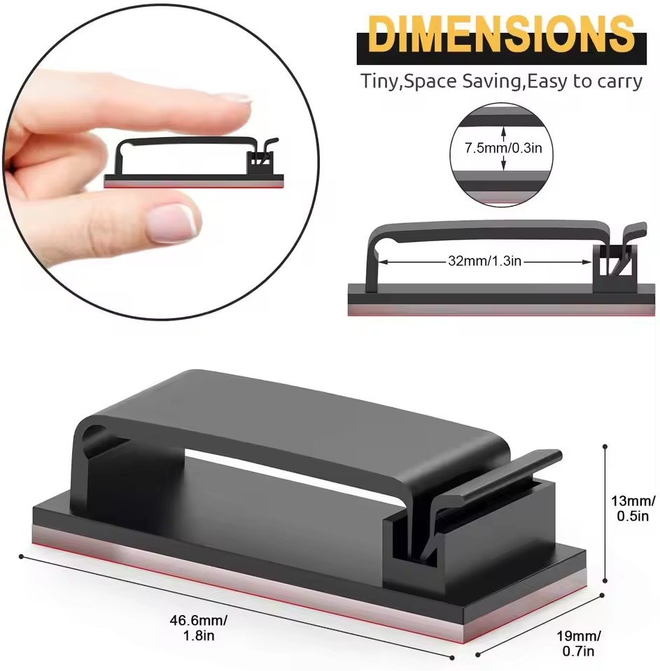 Samoprzylepny organizer kabli, – Car Cable Organizer recenzja i cena