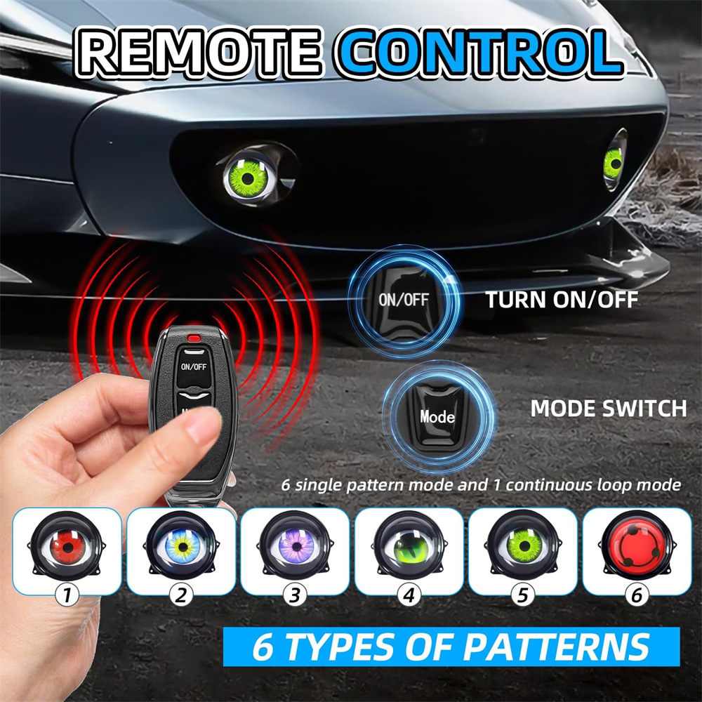    6-trybowy dynamiczny LED D – Car Led Light recenzja i cena