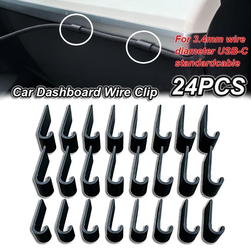 24 sztuki, klipsy do organizac – Car Cable Organizer recenzja i cena