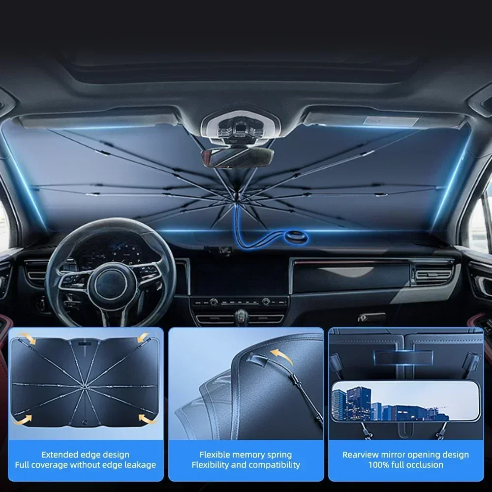 Parasol samochodowy do montażu – Windshield Sun Shade recenzja i cena