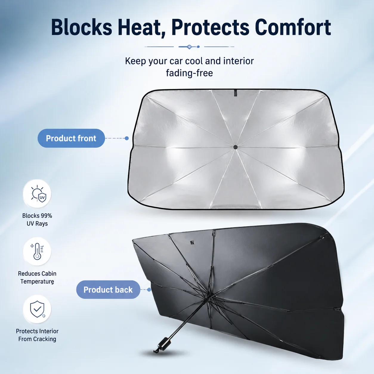 1 szt. składany parasol do sam – Windshield Sun Shade recenzja i cena