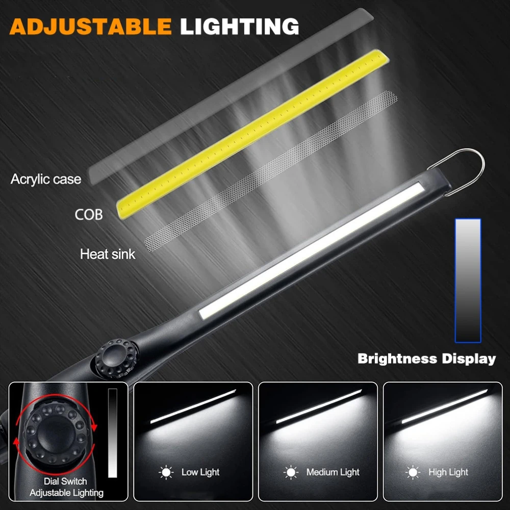Wielofunkcyjna latarka COB z m – Car Led Light recenzja i cena