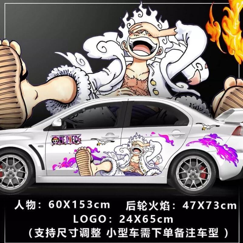 Naklejka One Piece na karoseri – Car Accessories Japanese recenzja i cena